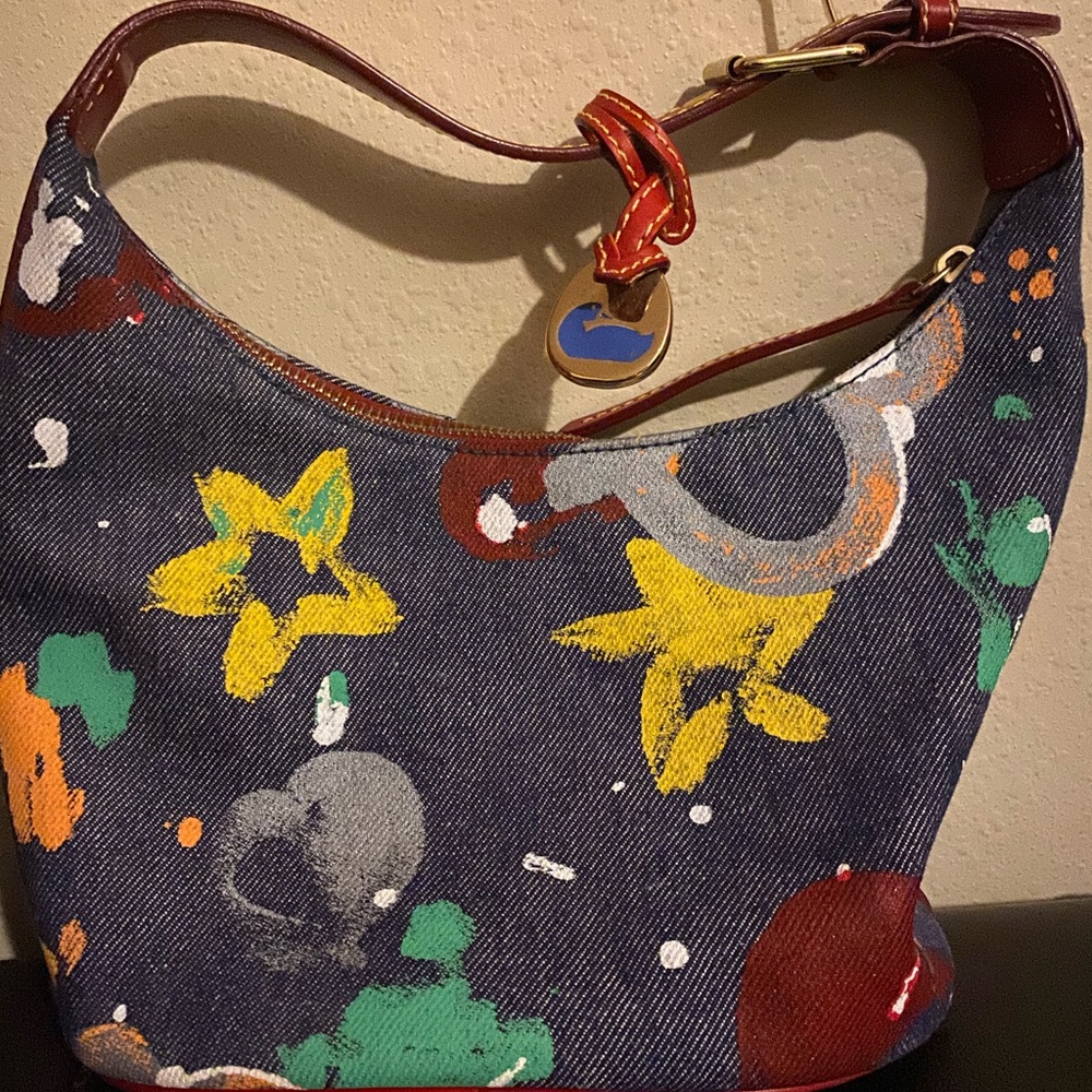 Dooney & Bourke Vintage paint splattere